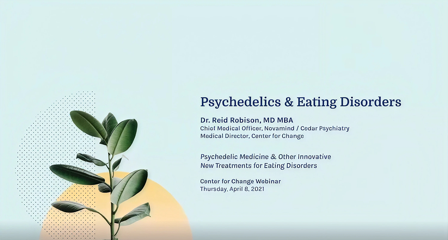 Psychedelic Medicine and Other Innovative New Treatments for Eating Disorders