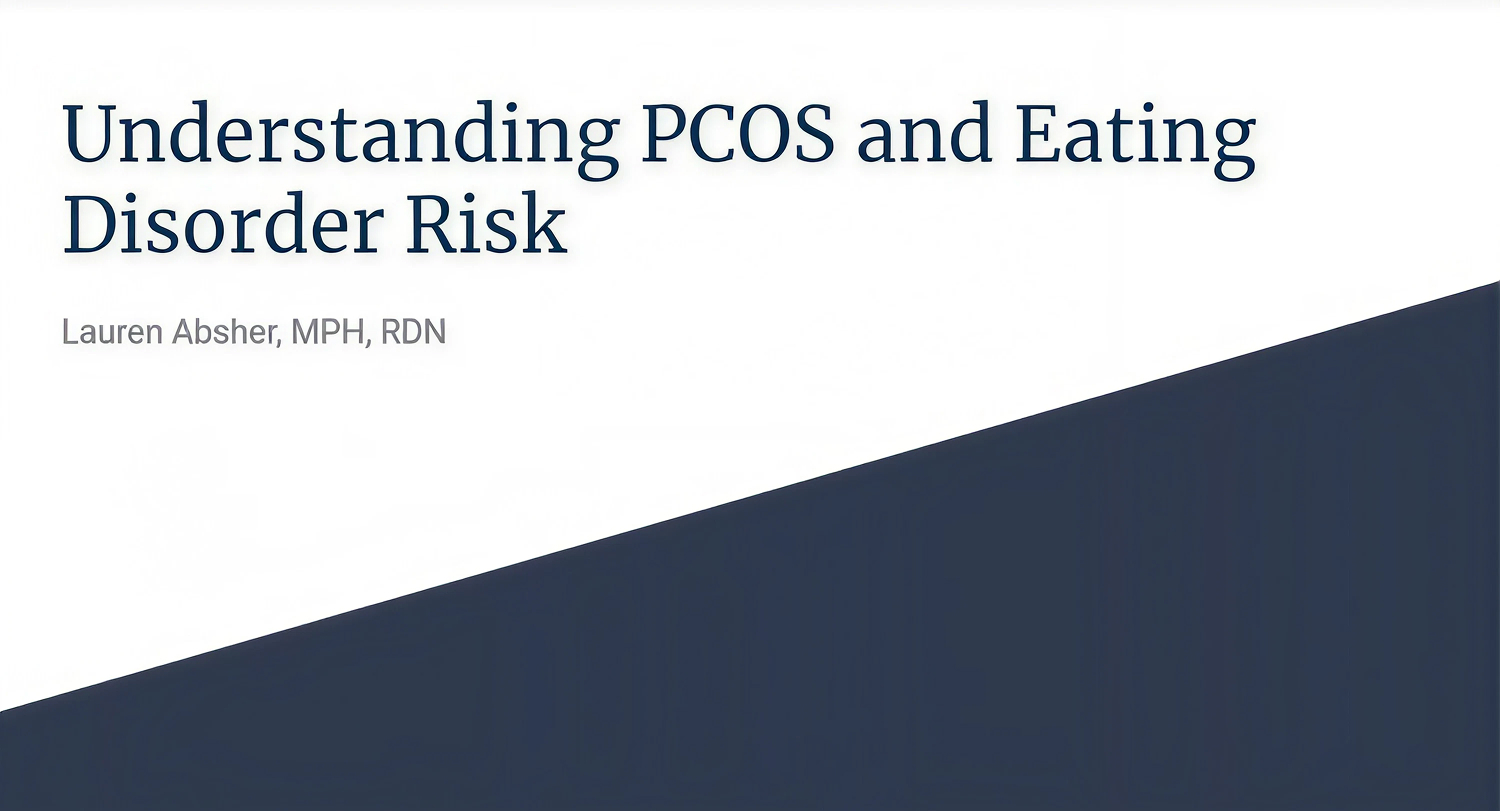 Understanding PCOS and Eating Disorder Risk