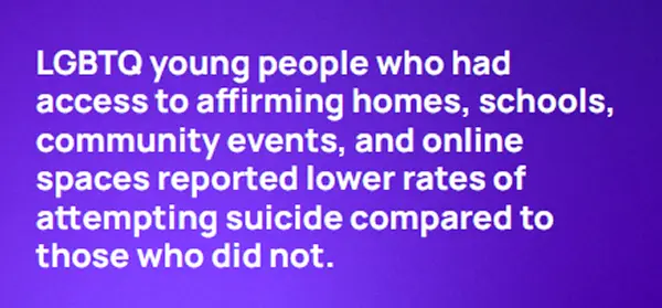 LGBTQ Young People Quote